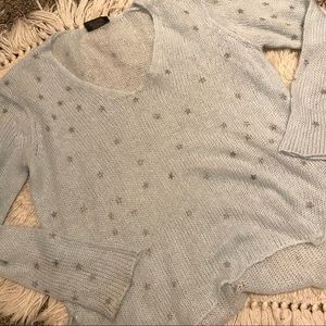 Wooden ships star sweater